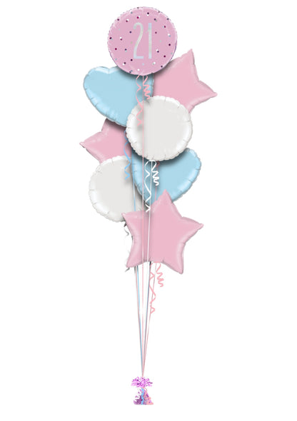 21st Birthday helium balloon - A&M News and Gifts, Kells, County Meath
