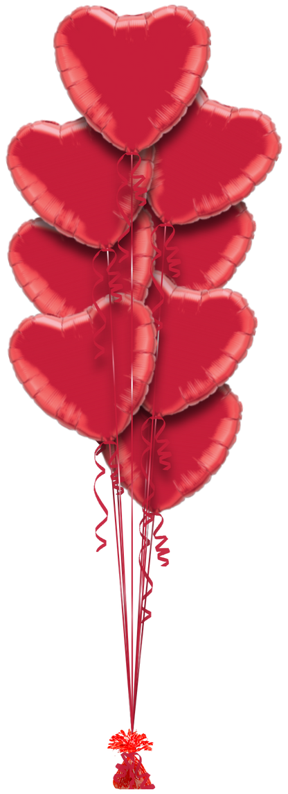 Red Heart Balloon