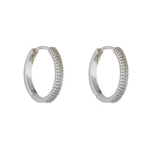 Load image into Gallery viewer, Savanah Rhodium Earrings  Knight &amp; Day
