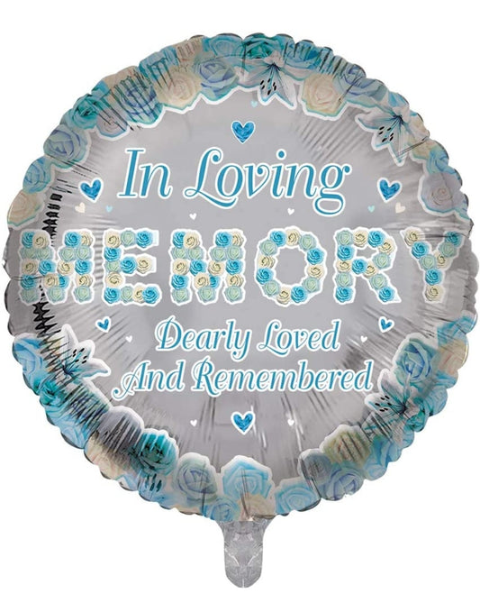 Remembrance Foil Balloon  18"