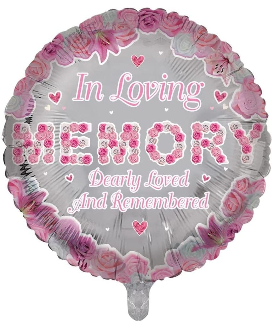 Remembrance Foil Balloon  18"