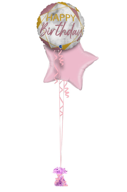 Birthday Pink & Gold