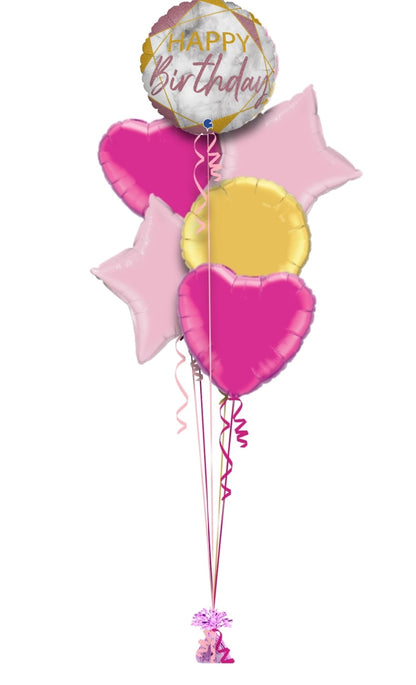 Birthday Pink & Gold