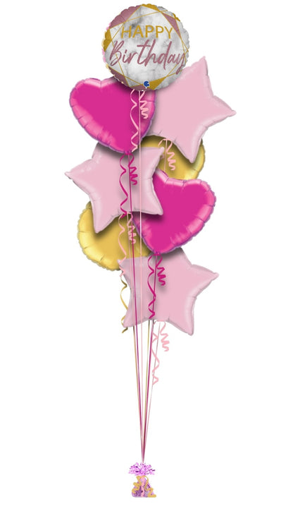 Birthday Pink & Gold