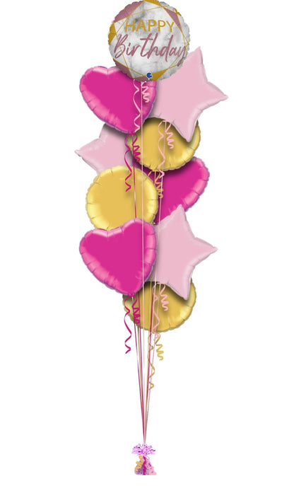 Birthday Pink & Gold