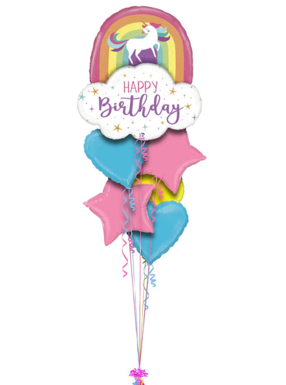 Magical Unicorn Happy Birthday helium balloon - A&M News and Gifts, Kells, County Meath
