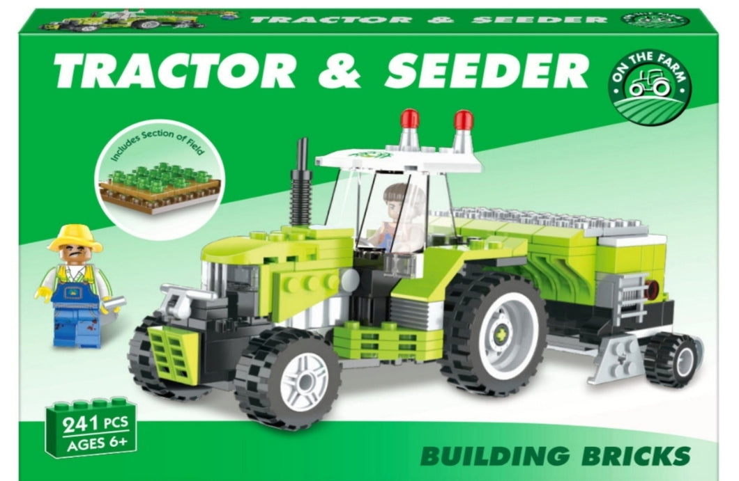 Tractor & Seeder Building Blocks