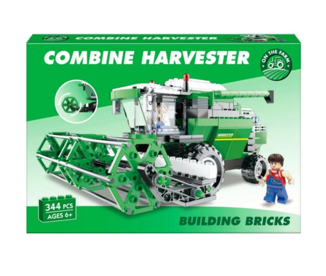 Combine Harvester Brick Set