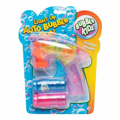 Auto Bubble Gun With Lights - A & M News and Gifts