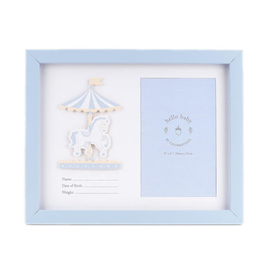 Baby Boy Frame with Data - A & M News and Gifts