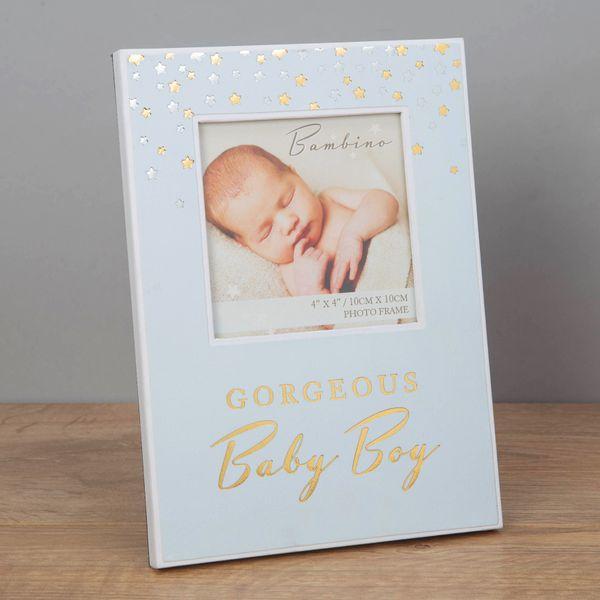 Baby Boy Photo Frame Paperwrap - A & M News and Gifts