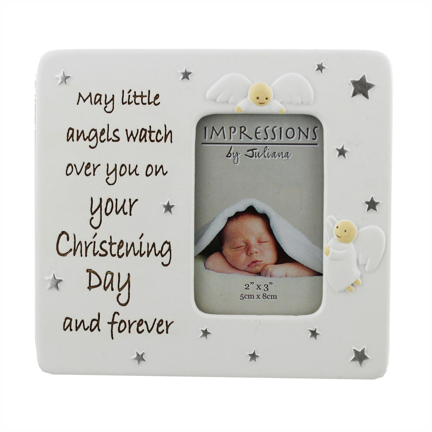 Christening Day Unisex 2’x3′ Photo Frame - A & M News and Gifts