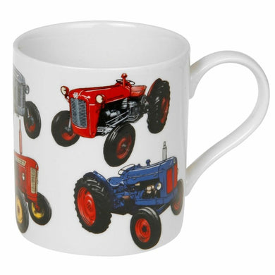 Classic Boxed Mug Tractor Lesser & Pavey Tea Coffee - A & M News and Gifts