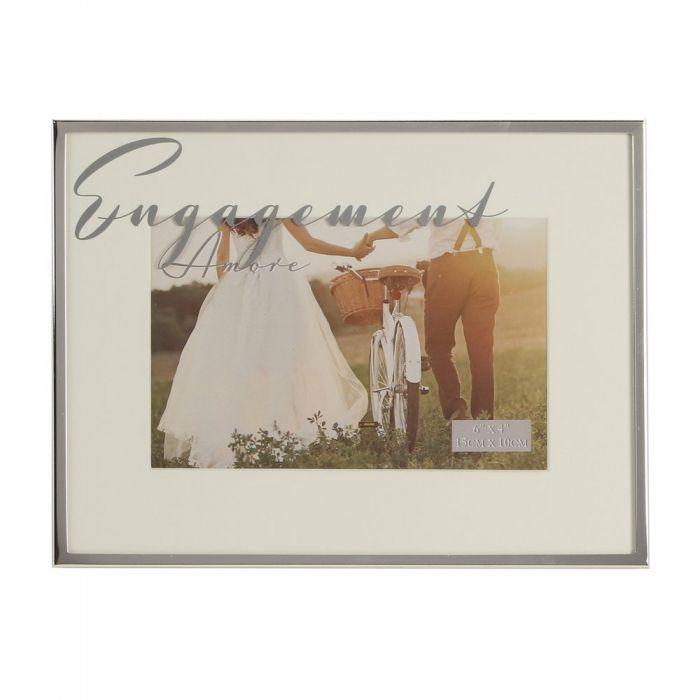 Engaged Frame Silver Plated - A & M News and Gifts