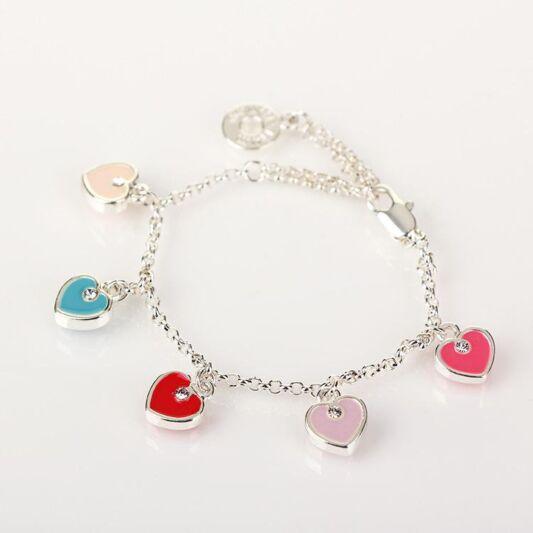 Equilibrium Girls Heart Charm Bracelet - A & M News and Gifts