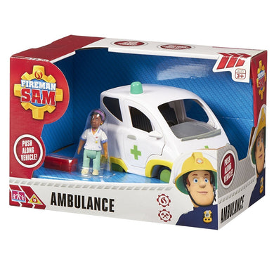 Fireman Sam Ambulance Vehicle - A & M News and Gifts