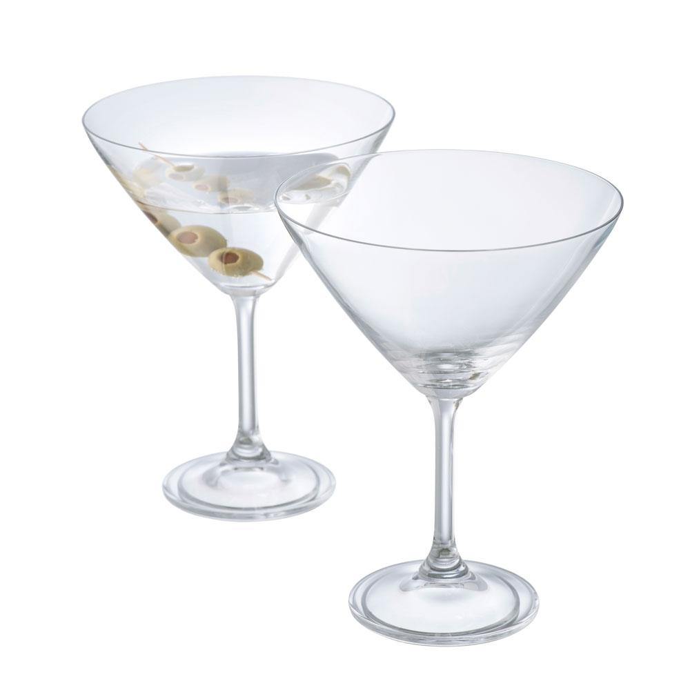 GALWAY CRYSTAL ELEGANCE MARTINI / COCKTAIL PAIR - A & M News and Gifts