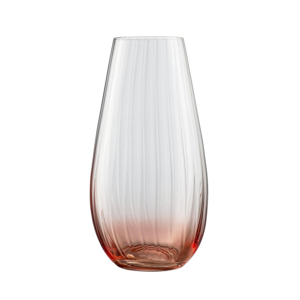 GALWAY CRYSTAL ERNE 9.5" VASE BLUSH - A & M News and Gifts