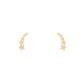 GOLD SHOOTING STAR CLIMBER EARRINGS - A & M News and Gifts
