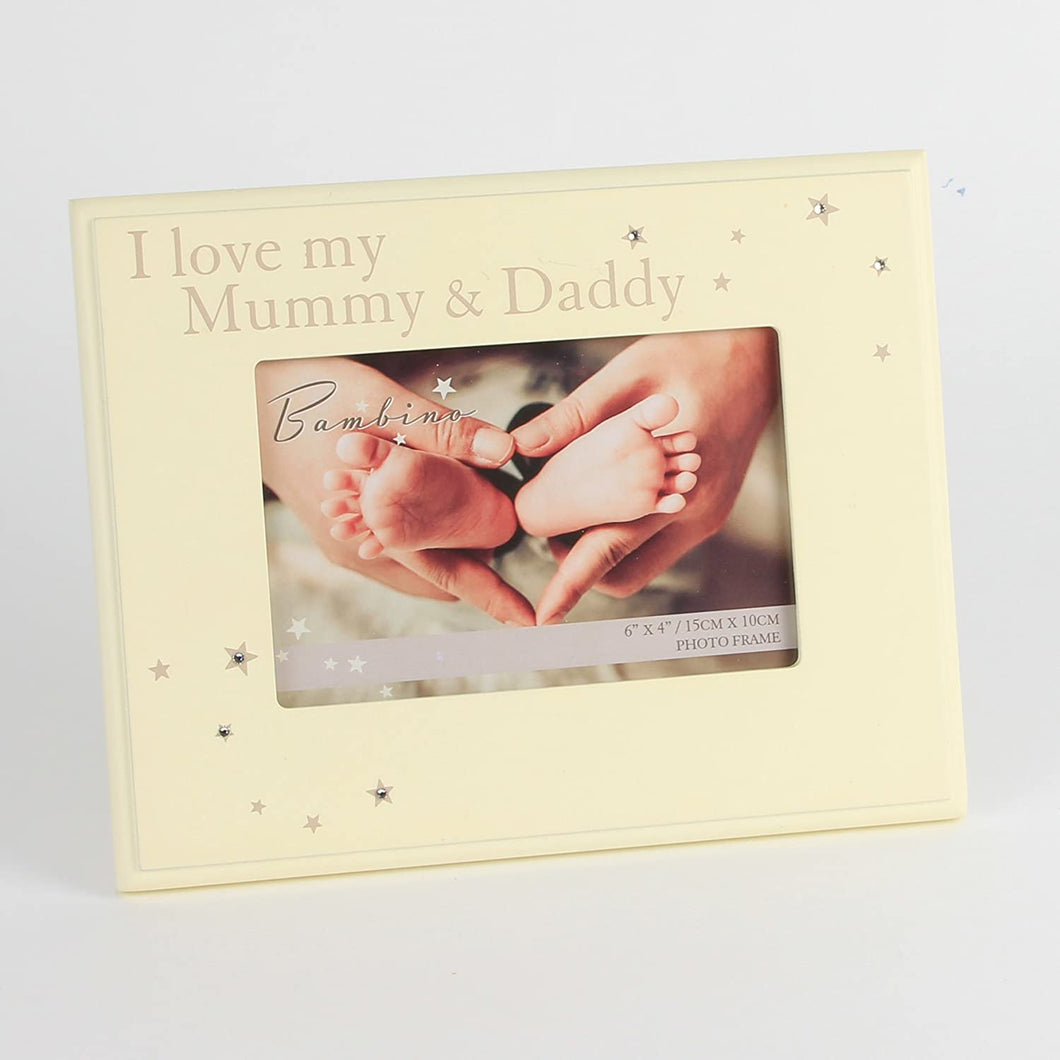 I Love my Mummy & Daddy Photo Frame - A & M News and Gifts