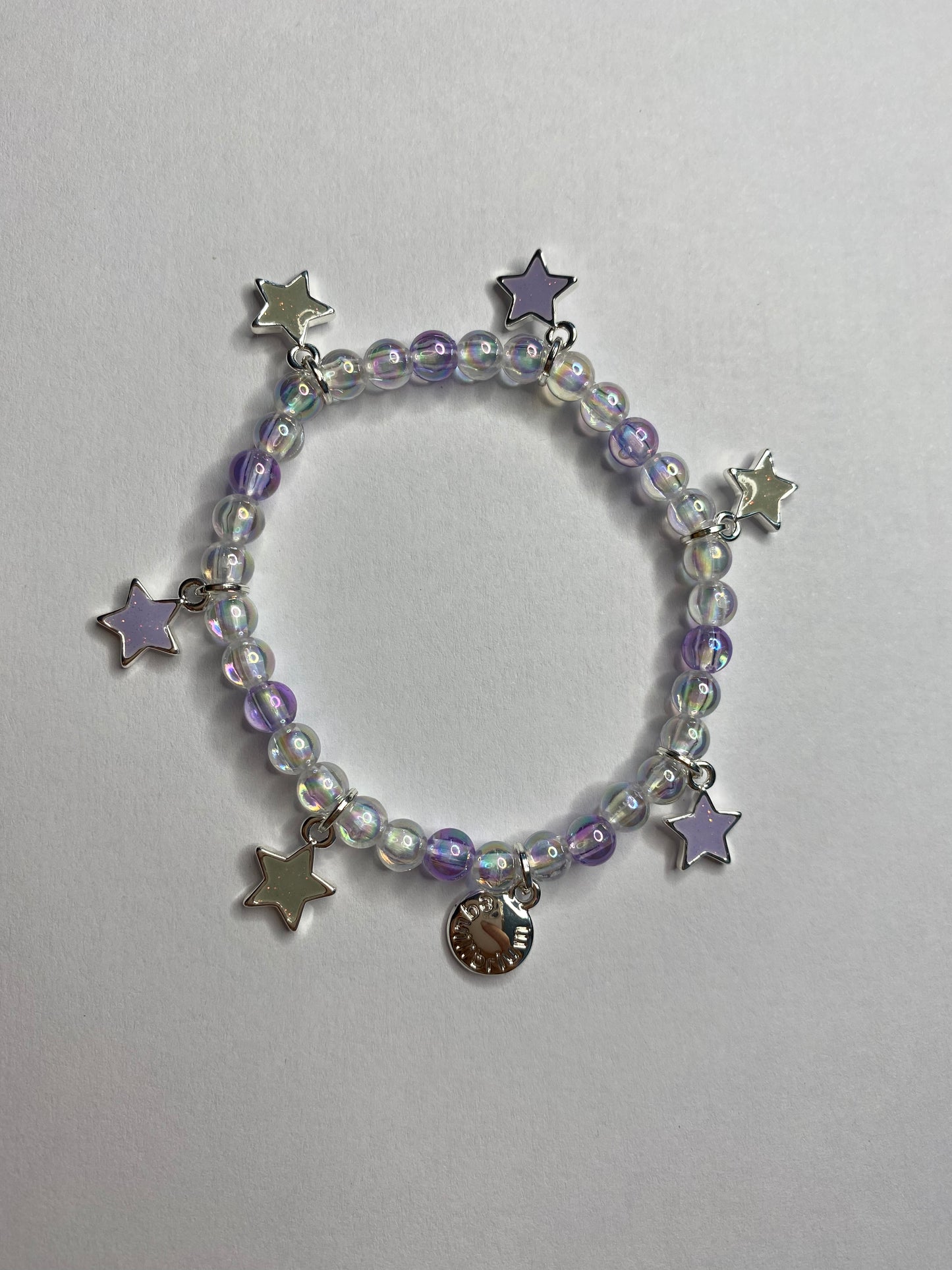Equilibrium Purple Star Friendship Bracelet
