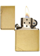 Load image into Gallery viewer, Zippo VINTAGE SLASHED BRASS
