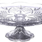 Killarney Crystal Trinity Footed Cake Plate - A & M News and Gifts