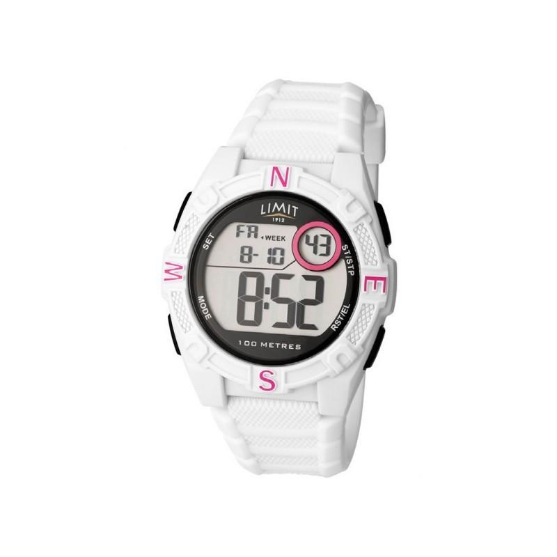 Limit Countdown Watch White/Pink 5964 - A & M News and Gifts
