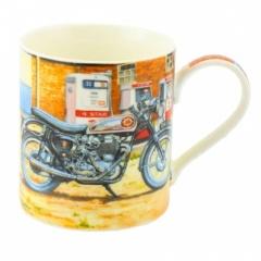 Motorbike Fine China Mug - A & M News and Gifts