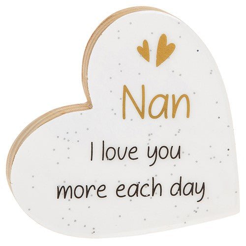 Nan Heart Plaque - A & M News and Gifts