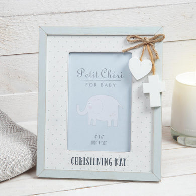 PHOTO FRAME, CHRISTENING DAY BLUE - A & M News and Gifts
