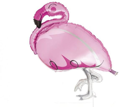 Pink FlamingoFoil Balloon 45” - A & M News and Gifts