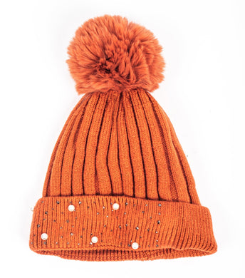 Pomp Hat Orange Pearl - A & M News and Gifts