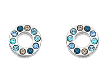 Load image into Gallery viewer, Radley Jewellery Rocks | Silver Coloured Blue Stones Stud Earrings - A &amp; M News and Gifts
