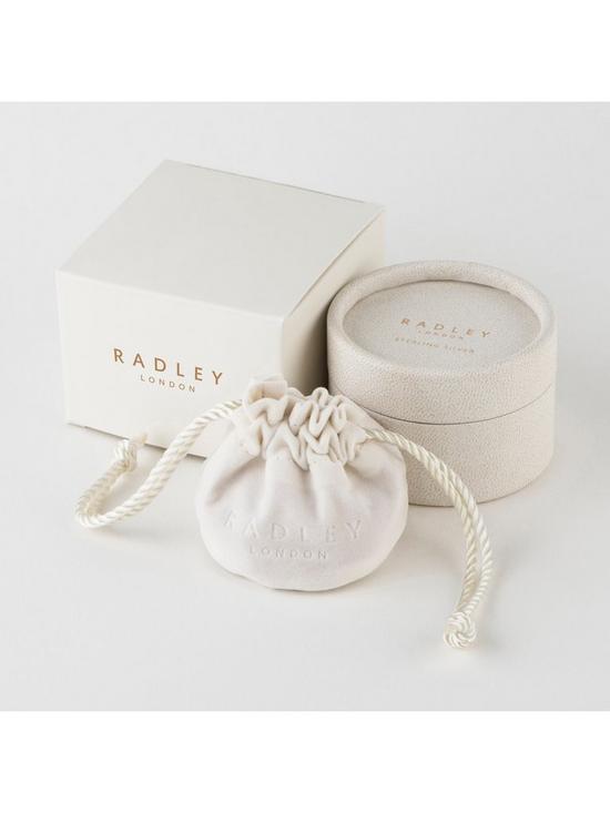 Radley Love Radley Sterling Silver Heart Earrings - A & M News and Gifts