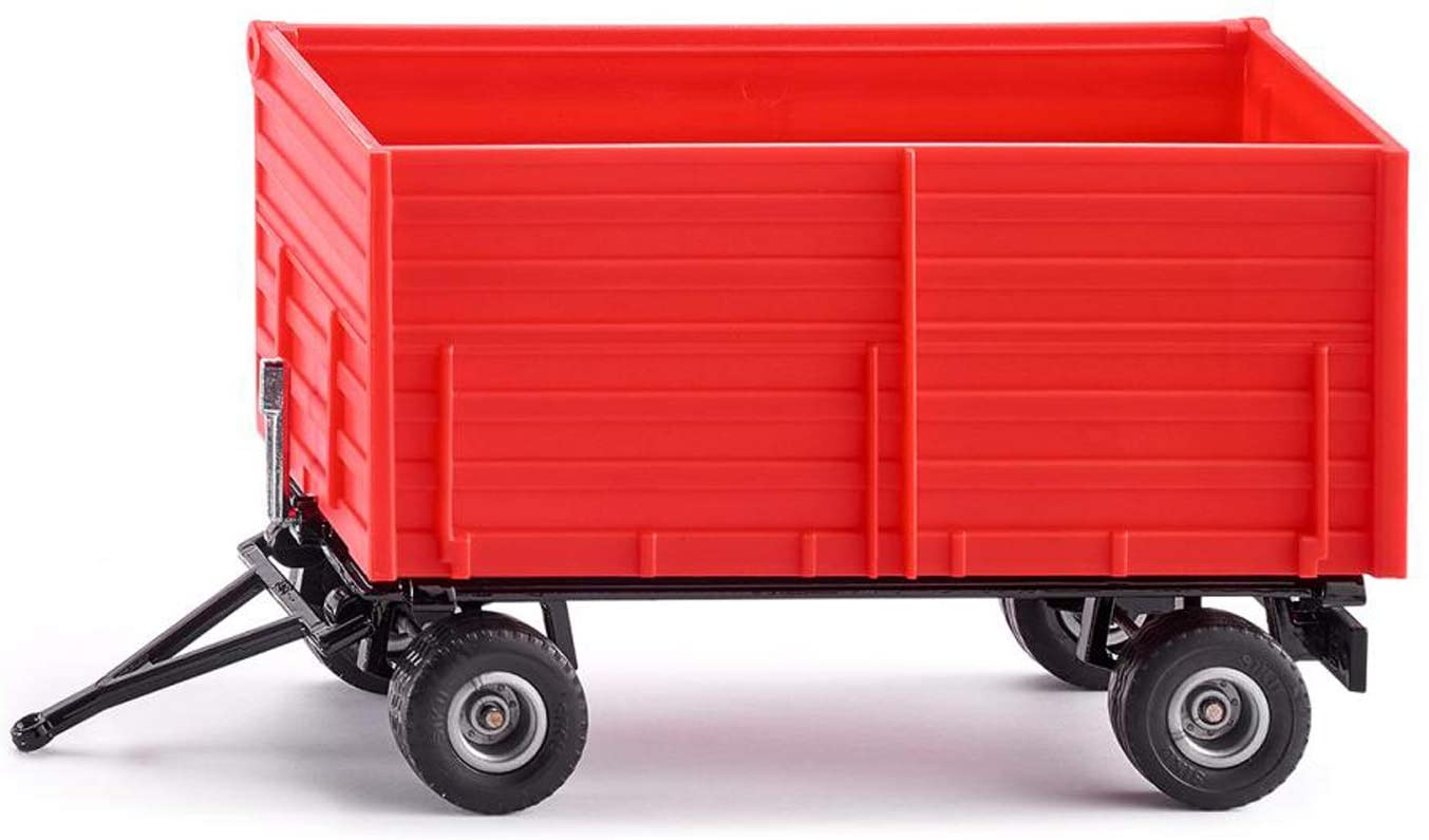 SIKU 2898 Farmer Four-Wheel Trailer, Red - A & M News and Gifts