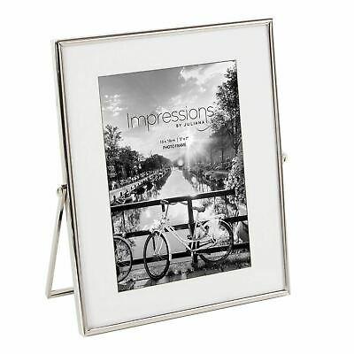Silver Colour Frame White Border Photo Frame "4x6" - A & M News and Gifts