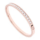 TED BAKER CLEMARA ROSE GOLD PLATED SWAROVSKI HINGED BANGLE - A & M News and Gifts