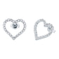 TED BAKER CRYSTAL HEART EARRINGS - A & M News and Gifts