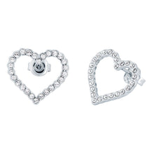 Load image into Gallery viewer, TED BAKER CRYSTAL HEART EARRINGS - A &amp; M News and Gifts
