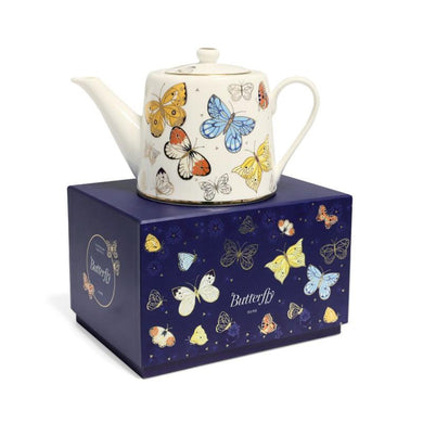 TIPPERARY CRYSTAL BUTTERFLY TEA POT - A & M News and Gifts