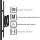Yousave Accessories Slim Compact TV Wall Bracket for 26” to 55” LED, LCD and Plasma Flat Screen Televisions - A & M News and Gifts